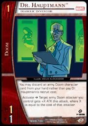 MSM-126 - Dr. Hauptmann (U) - Vs System