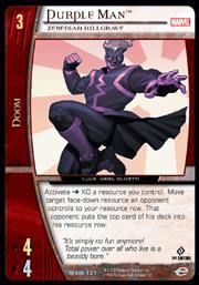 MSM-127 - Purple Man (U) - Vs System