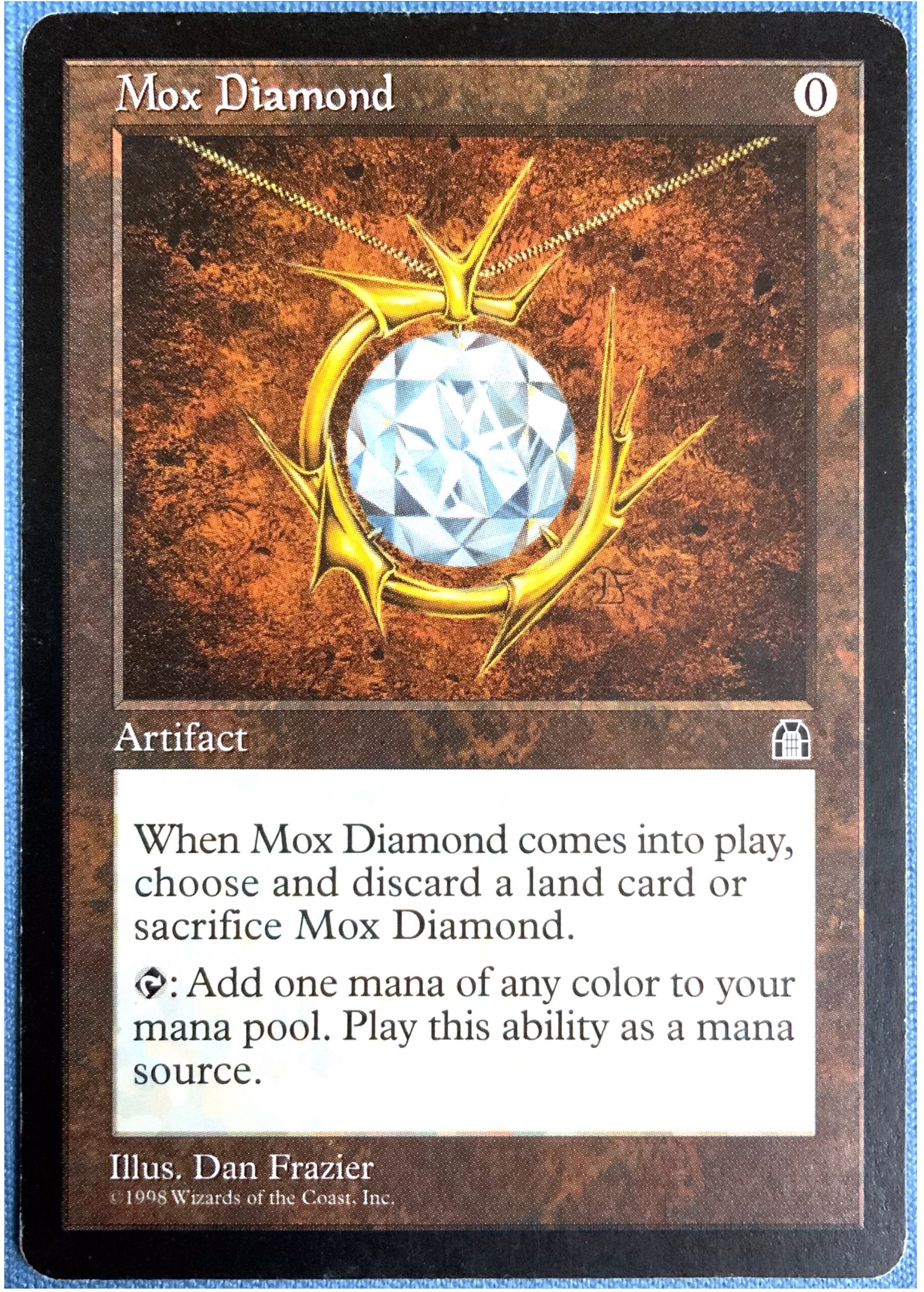 Magiccorporation Mox De Diamant Forteresse Cartes à Lunité Magic