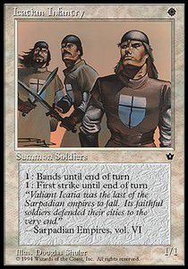 Icatian Infantry — Near Mint
