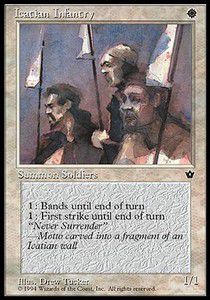 Icatian Infantry — Near Mint