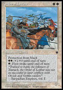 Order of Leitbur — Poor