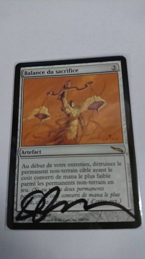 Balance du sacrifice — Near Mint