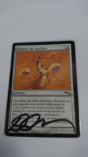 Balance du sacrifice — Near Mint