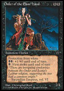 Order of the Ebon Hand — Played