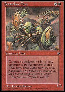 Brassclaw Orcs — Near Mint