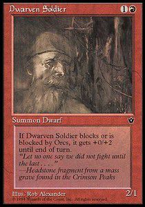 Dwarven Soldier — Excellent