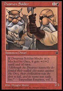 Dwarven Soldier — Played