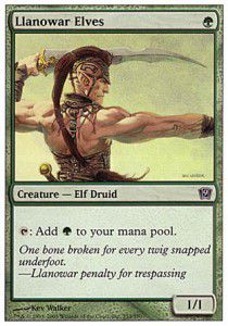 Elfes de Llanowar — Excellent