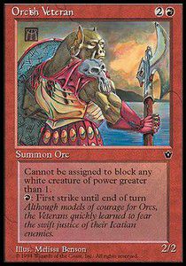 Orcish Veteran — Near Mint