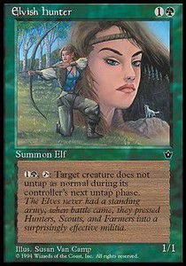 Elvish Hunter — Near Mint