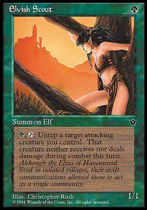 Elvish Scout — Played