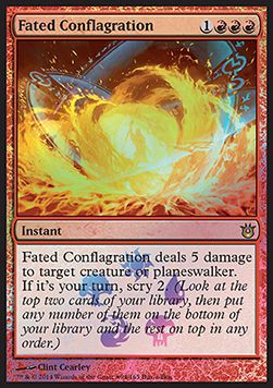 Conflagration annoncée — Near Mint