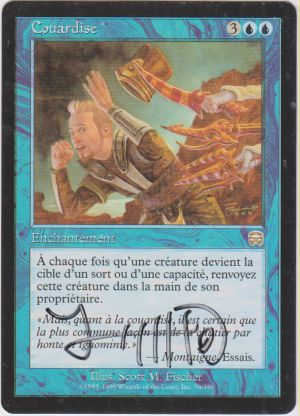 Couardise — Played
