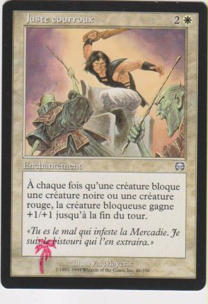 Juste courroux — Excellent