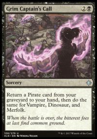 Appel du capitaine sinistre — Near Mint