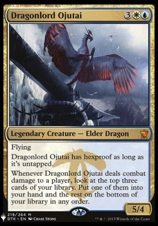 Ojutaï, seigneur-dragon — Near Mint