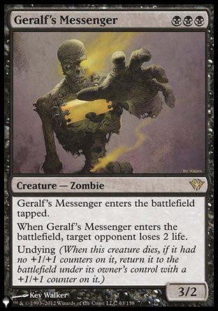 Messager de Geralf — Near Mint