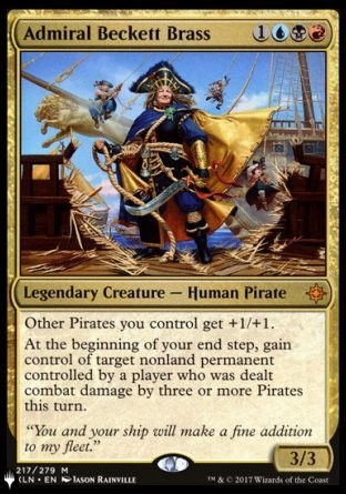 Amirale Beckett Hardiesce — Near Mint