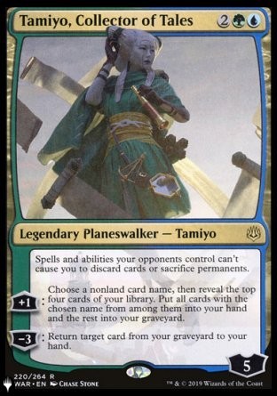 Tamiyo, collectionneuse de récits — Near Mint