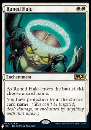 Halo serti de runes — Near Mint