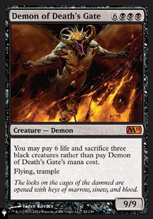 Démon de la porte de la mort — Near Mint