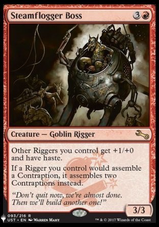Steamflogger Boss — Near Mint