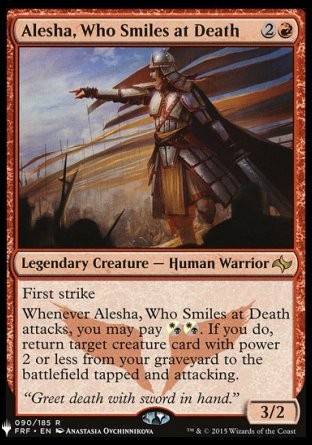 Alesha, Celle-qui-sourit-devant-la-mort — Near Mint