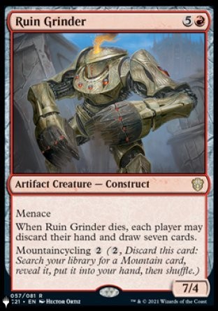 Broyeur de ruines — Near Mint