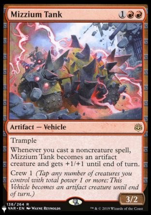 Char de mizzium — Near Mint