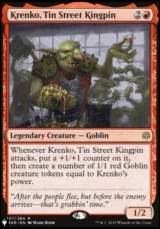 Krenko, baron de la rue d'étain — Near Mint