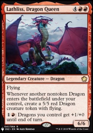 Lathliss, reine des dragons — Near Mint