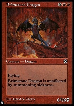 Dragon sulfureux — Near Mint