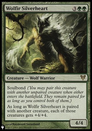 Cœur d'argent wolfir — Near Mint
