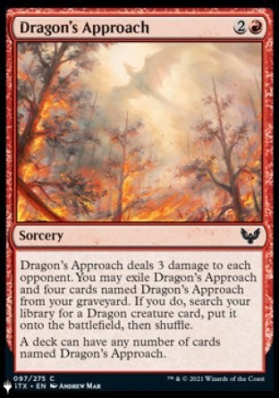 Approche du dragon — Near Mint