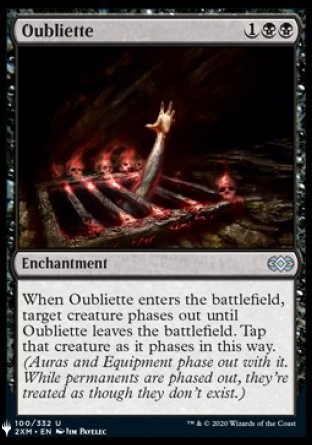 Oubliette — Near Mint