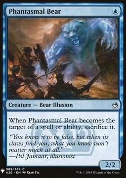 Phantasmal Bear — Near Mint