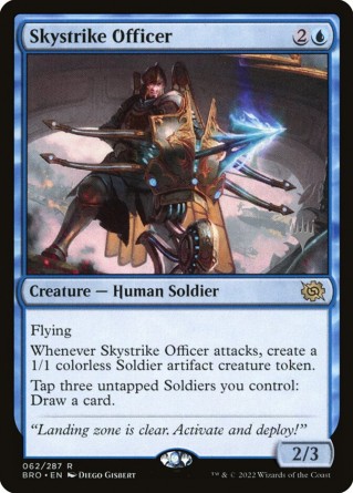 Officier frappeciel — Near Mint