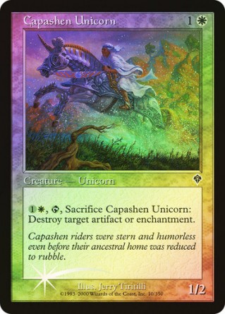 Licorne capashenne — Played