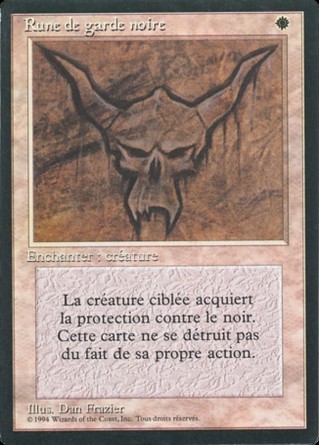 Rune de garde noire — Played