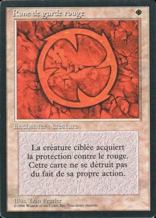 Rune de garde rouge — Good
