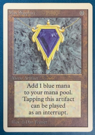Mox Sapphire — Played