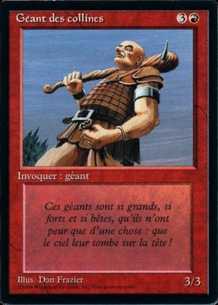 Géant des collines — Excellent