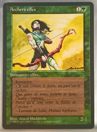 Archers elfes — Good
