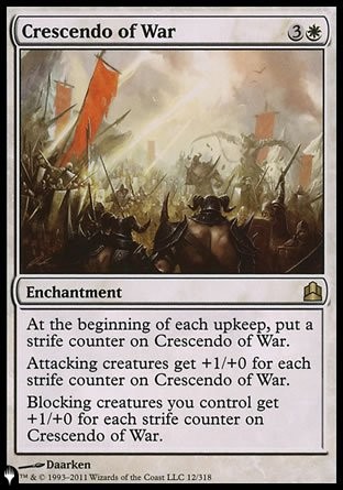 Montée en crescendo de la guerre — Near Mint