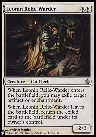Garde-relique léonin — Near Mint