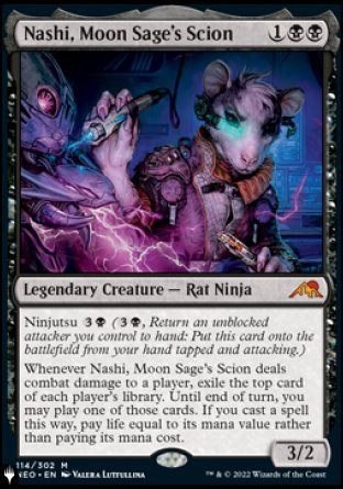 Nashi, scion du sage de la lune — Near Mint