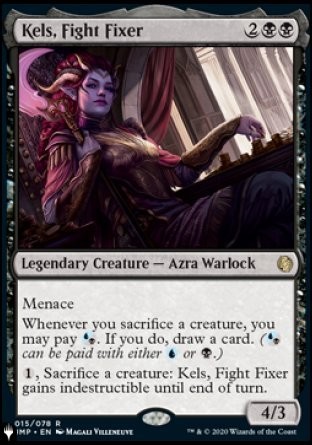 Kels, Fight Fixer — Near Mint