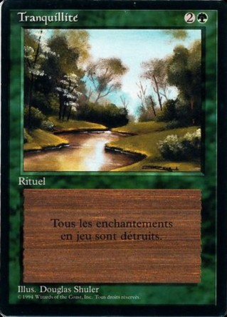 Tranquilité — Excellent