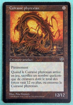 Cuirassé phyrexian — Poor